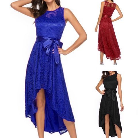 Women's Colors Summer Fashion Sexy Lace Mom Dresses