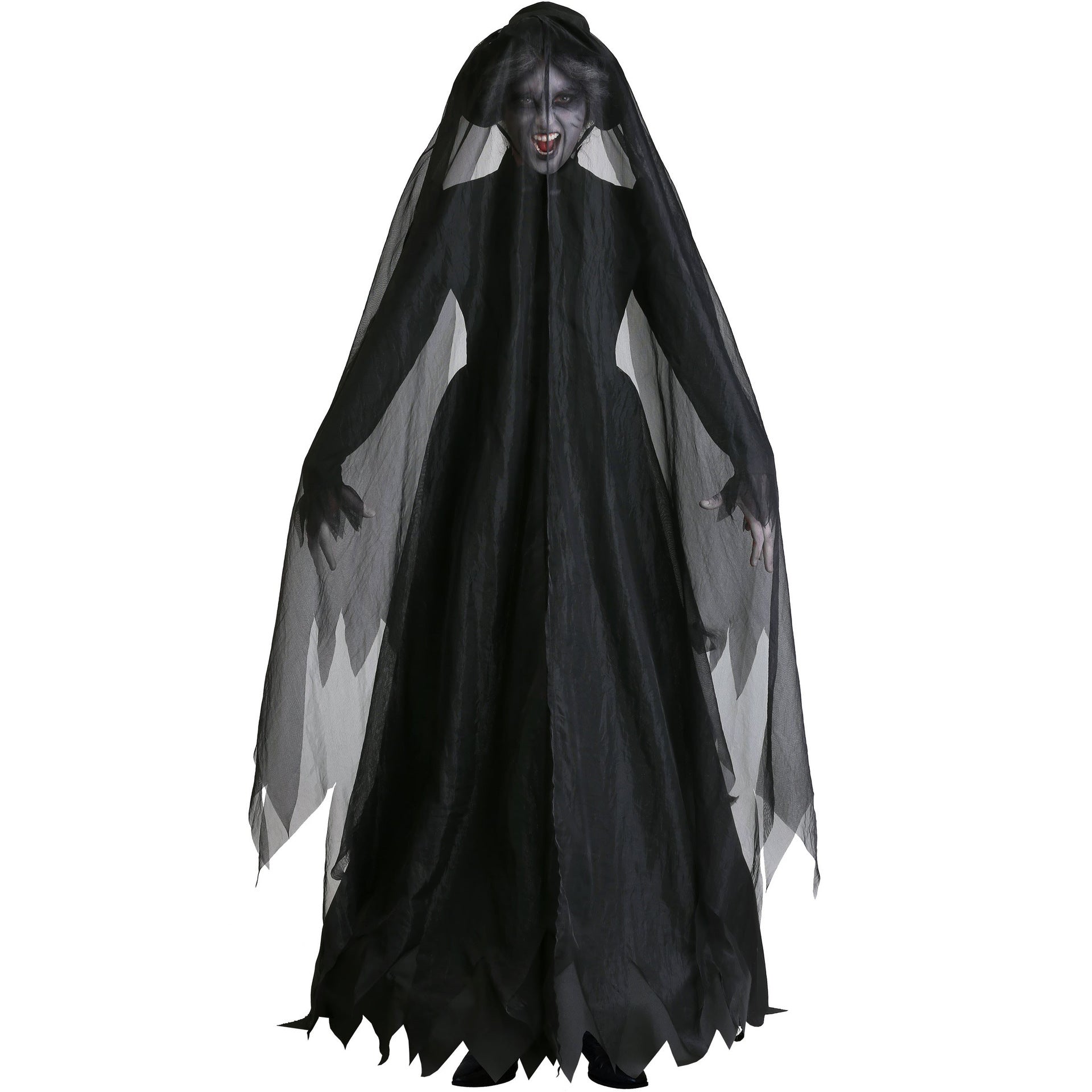Women's Female Witch Clothes Zombie Vampire Bride Costumes