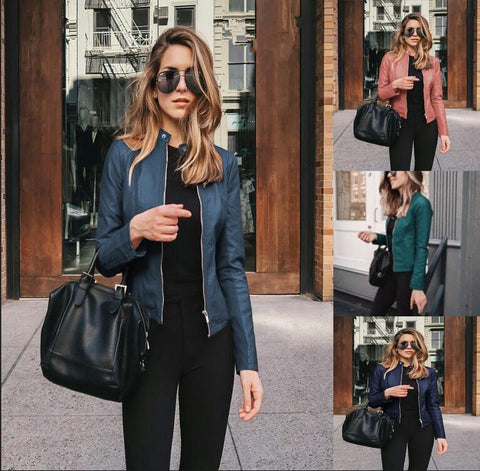 Women's Trendy Beautiful Comfortable Fashion Leather Jackets