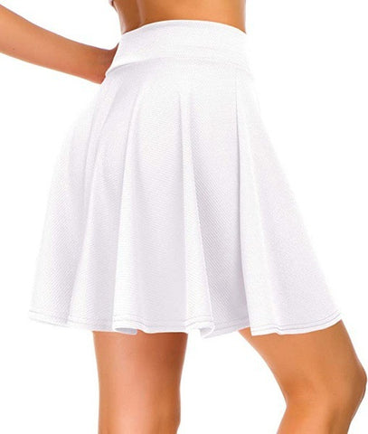 Women's Basic Style Solid Color Casual Skirts