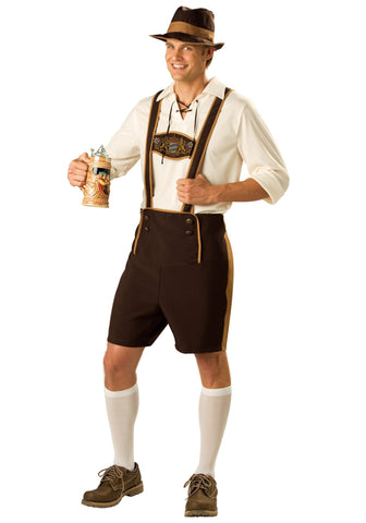 Men's Germany Oktoberfest Beer Carnival Party Overalls Costumes