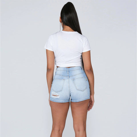 Street-Trend-Jeans aus verwaschenem Denim von Mill Worn für Damen