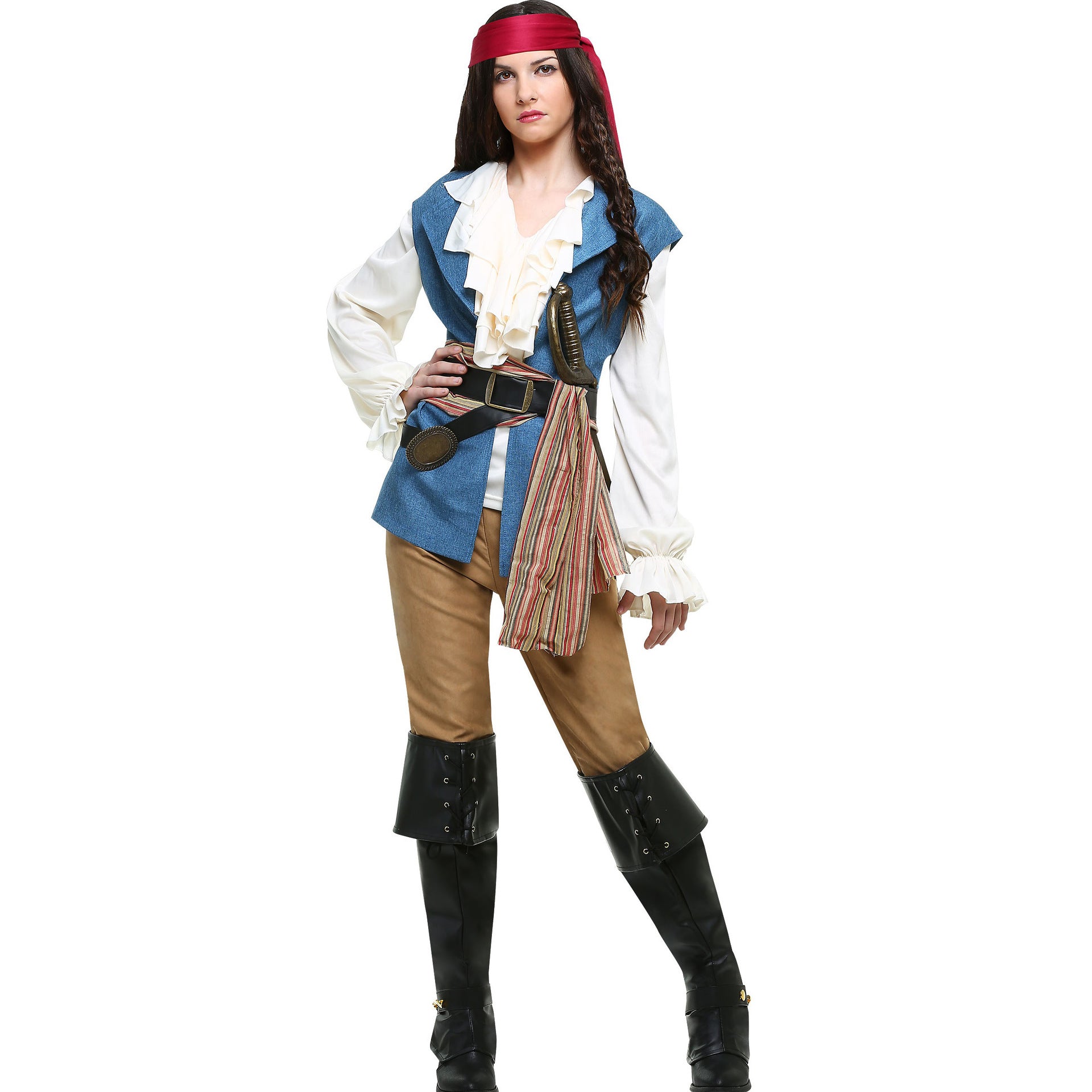 Women's & Men's & Halloween Pirate And Couple Masquerade Costumes
