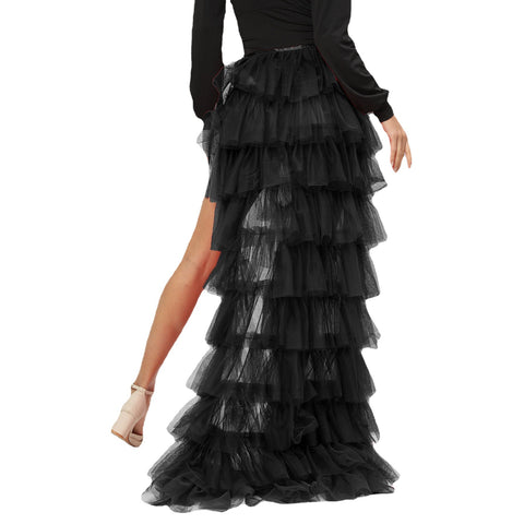Pettiskirt – robe de demoiselle d'honneur en gaze, grande jupe trapèze légère