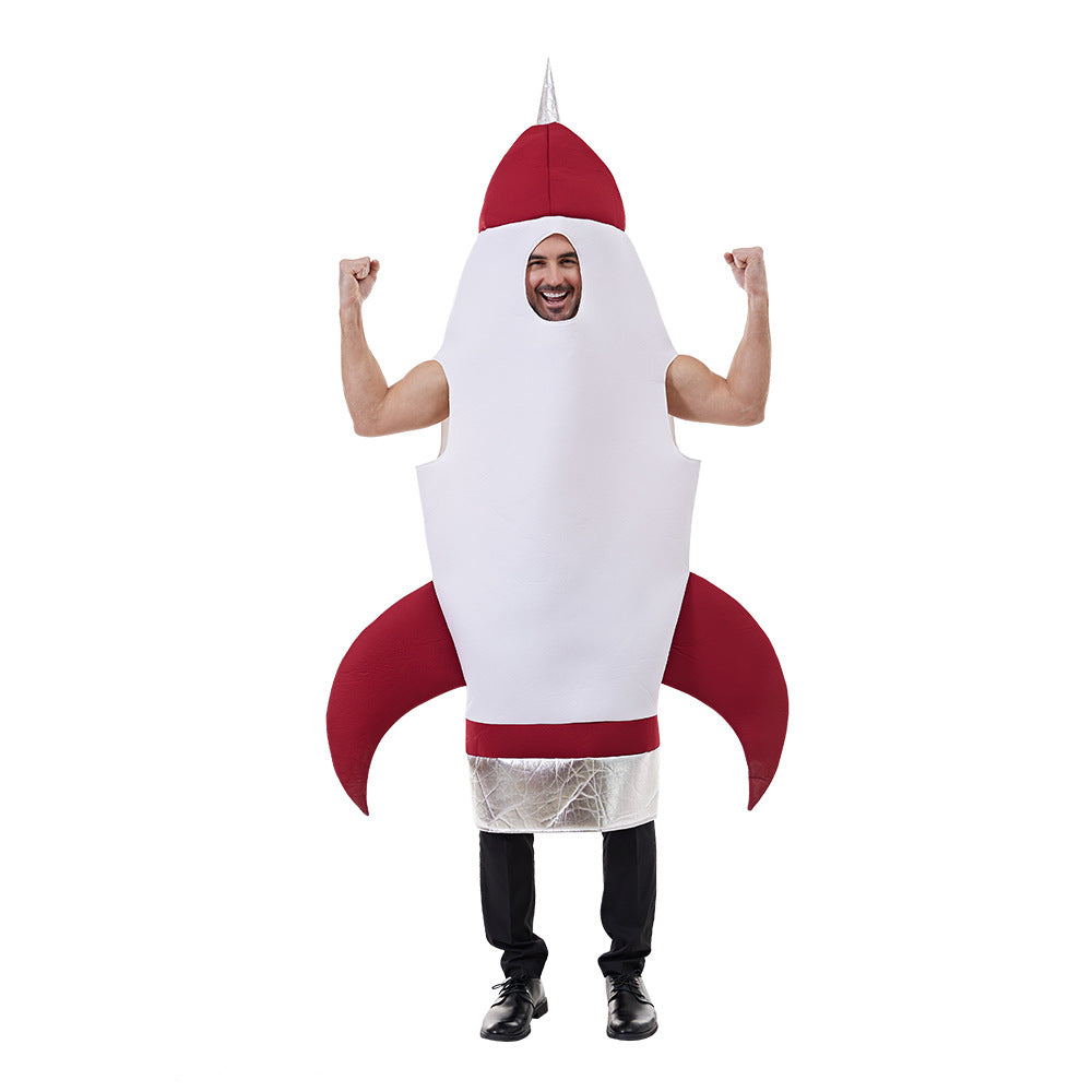 Rocket Adult Space Halloween Party Performance Costumes