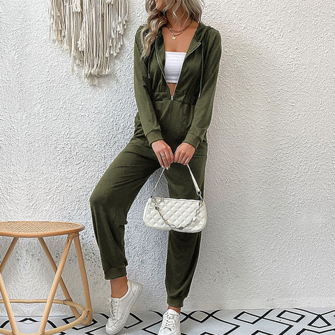Women's Elegant Solid Color Tooling Casual Jumpsuits