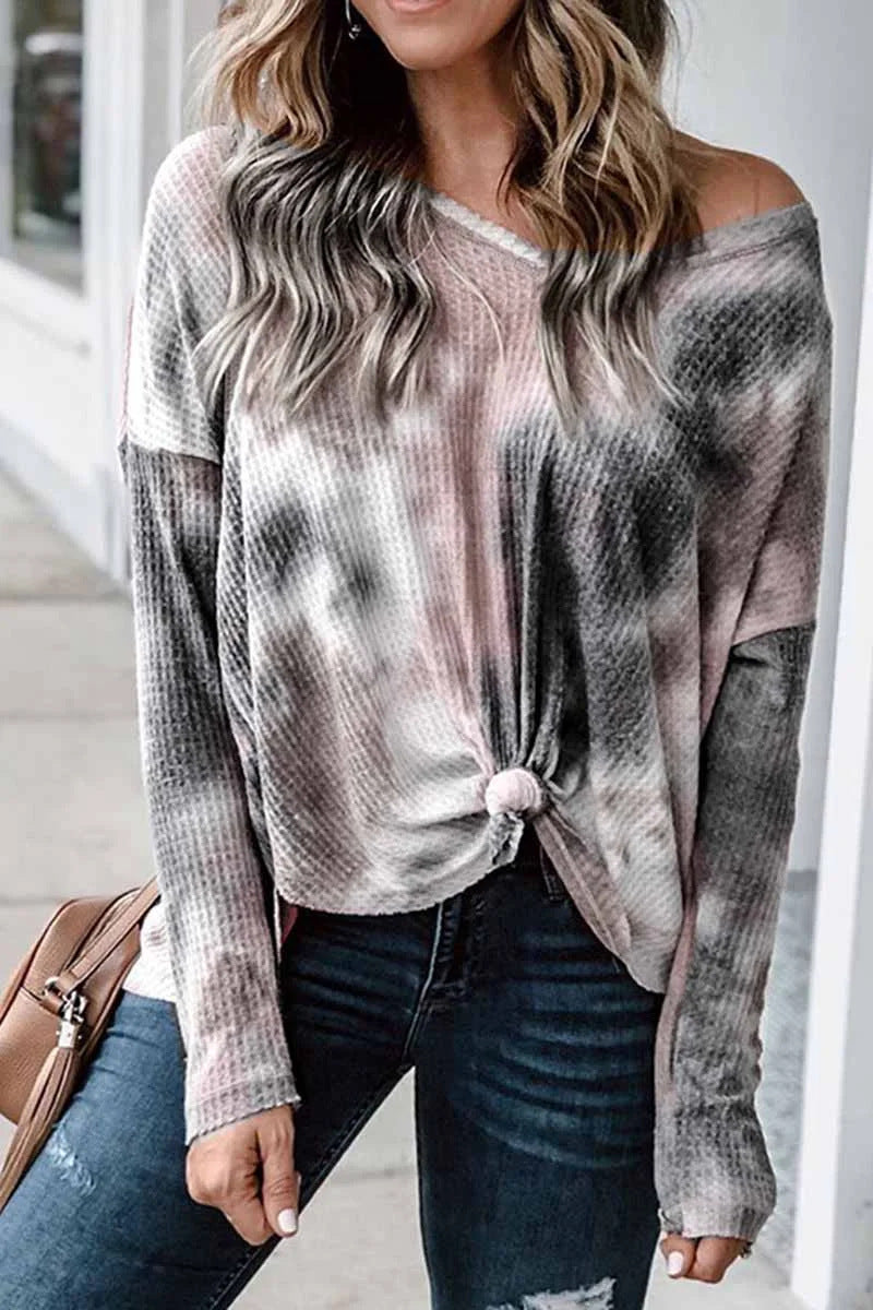 Sweatshirt Knitted Long Sleeve Loose Sexy Knitwear