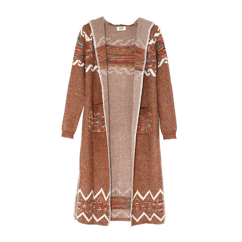 Bohemian Ethnic Style Colorful Thread Woven Knitwear