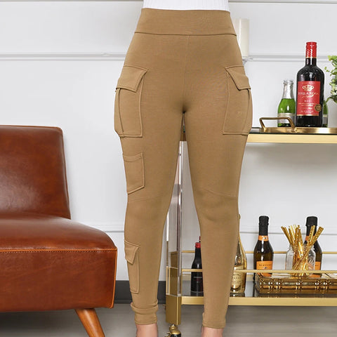 Women's High Waist Slim Fit Fashion Casual Pants
