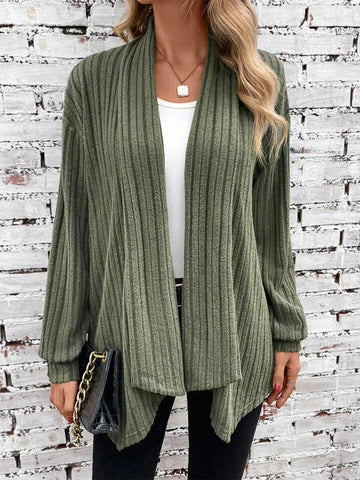 Women's Long Sleeve Solid Color Loose Jackets