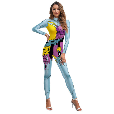 Women's Before Christmas Sally Role-playing Digital Printing Costumes