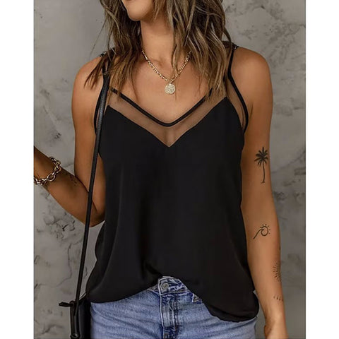 Women's Summer Sexy Solid Color And Backless Tops