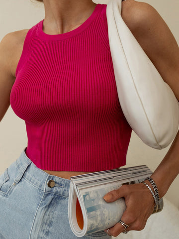 Short d'été tricoté de couleur unie pour femmes, short à fil mince