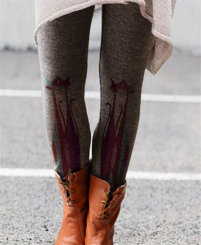Damen-Leggings mit elastischer Taille, schmaler Passform, einteilige Hose
