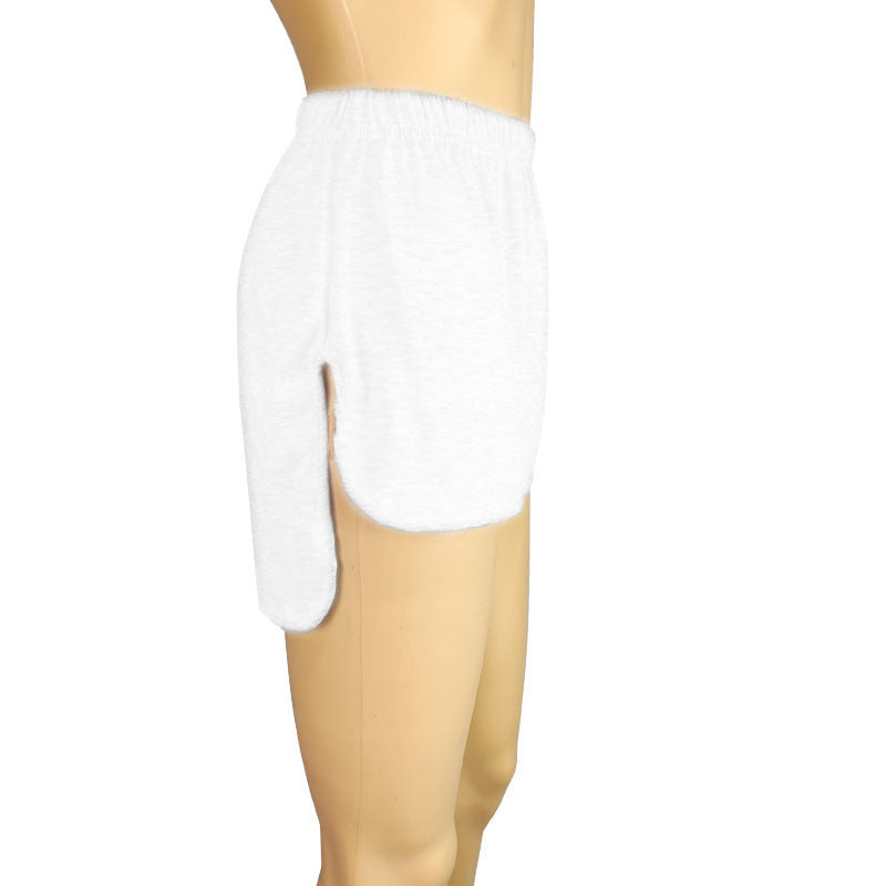 Women's White Bandage Dress Easy To Match Skirts