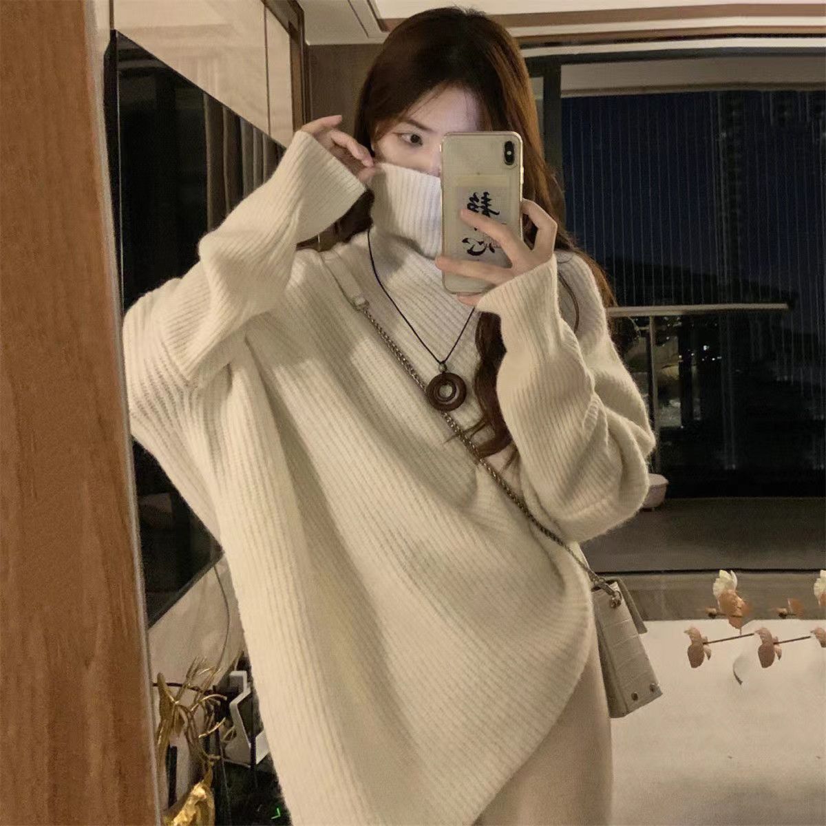 Women's Style Loose And Lazy Soft Glutinous Knitted Sweaters