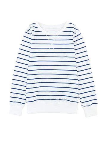 Women's Striped Knitted Long Sleeve Autumn Style Clothing