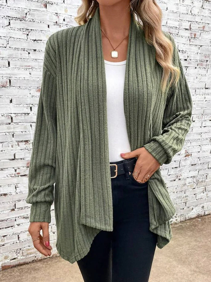 Women's Long Sleeve Solid Color Loose Jackets