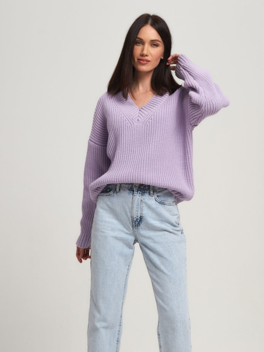 Women's Stylish Unique Cool Russian Loose Sweaters