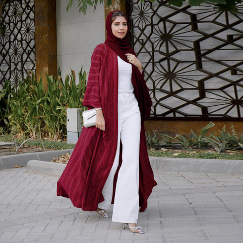 Ethnic Style Retro Fashionable Knitted Saudi Knitwear