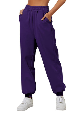 Pantalon sweat-shirt décontracté pour femme, taille ample, confortable, jogging