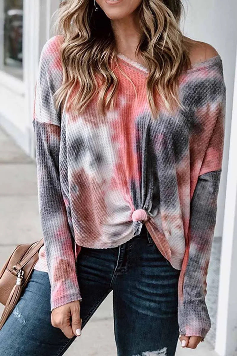 Sweatshirt Knitted Long Sleeve Loose Sexy Knitwear