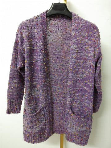 Women's Colorful Dot Long Sleeve Pocket Sweaters