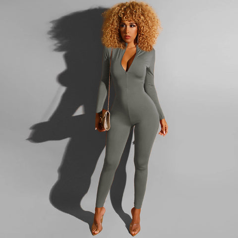 Spring Stretch Trousers Sexy Sports Fitness Jumpsuits