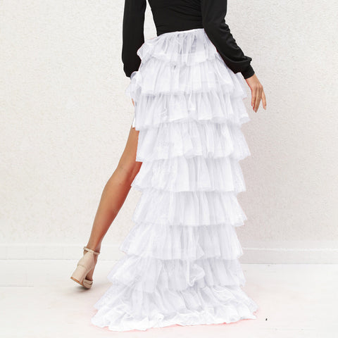 Pettiskirt Gauze Bridesmaid Dress Light Large Swing Skirts