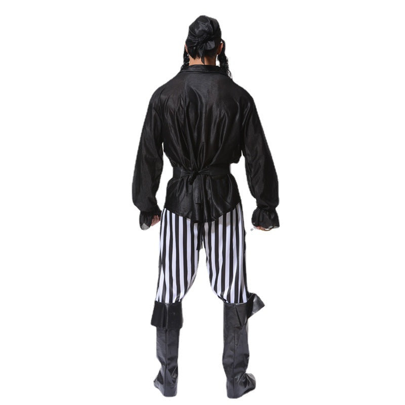 Men's Adult Big Male Pirate Party Role Costumes